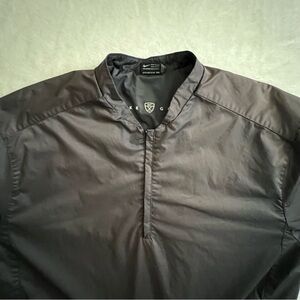 Nike Golf Men's Black 1/4 Zip Jacket, Size M